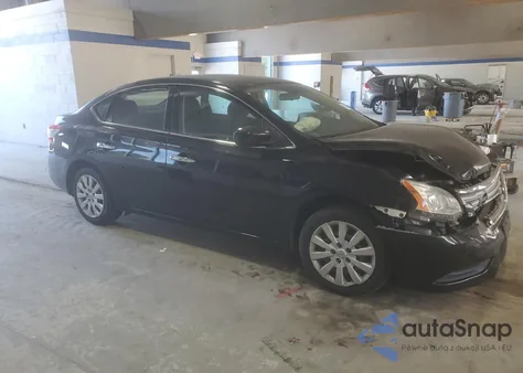 2015 Nissan Sentra S from USA, damaged, VIN 3N1AB7AP0FY384060